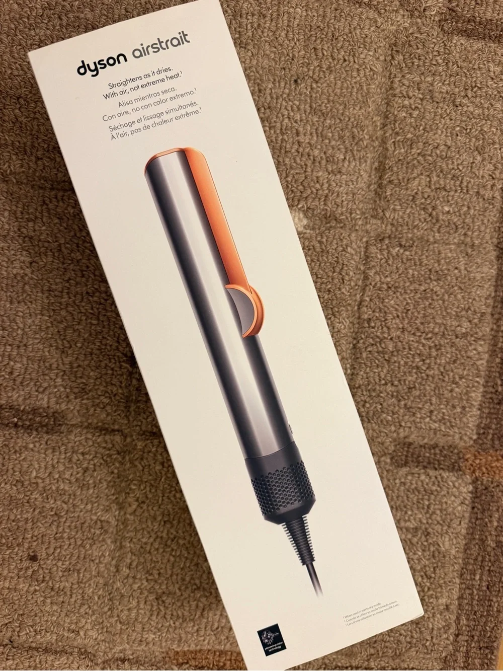 Dyson Corrale Straightener in Iron and Copper Accent